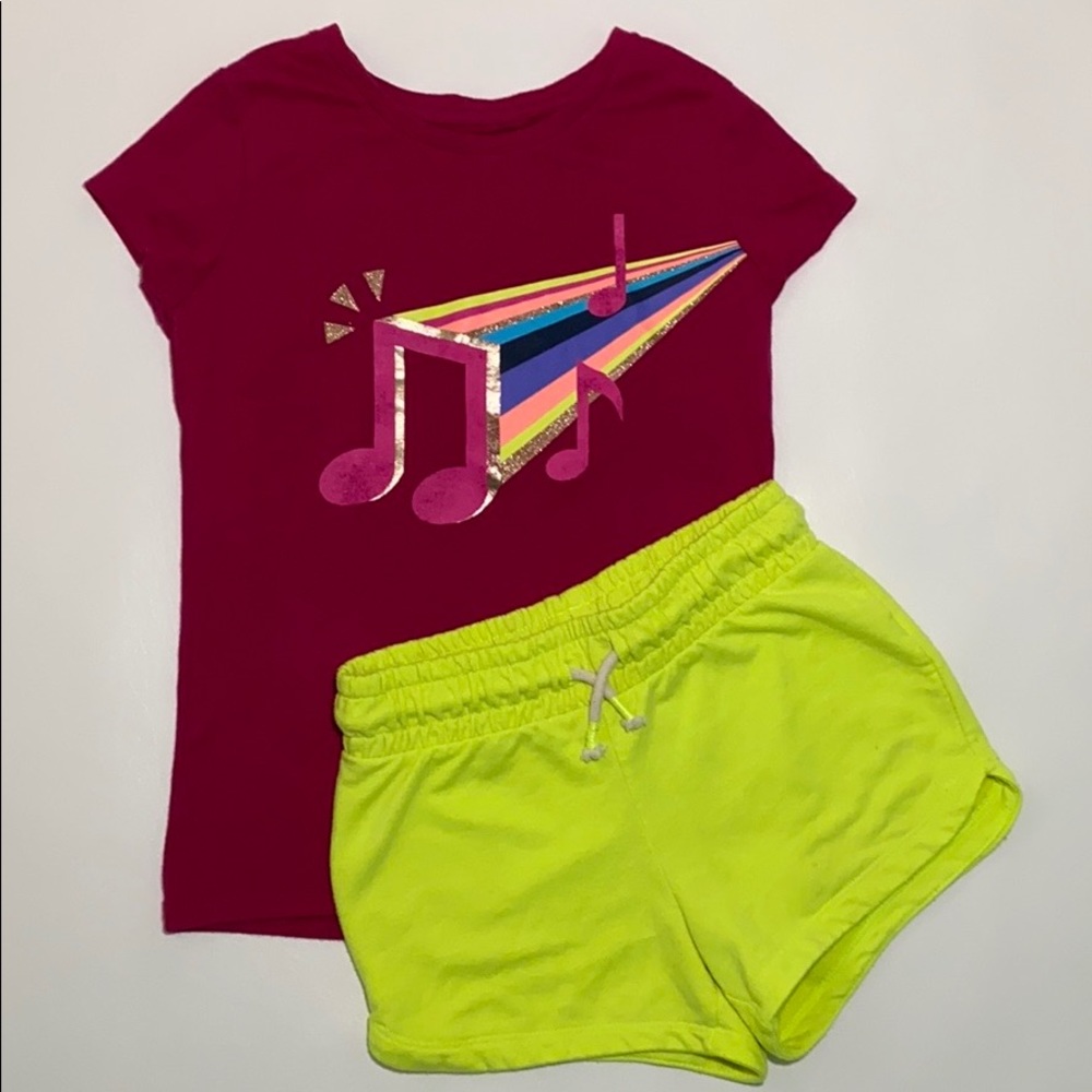 Girls Shorts Set